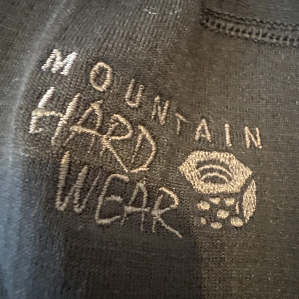Mountain Hardwear black Zip Up Jacket Polartech XL